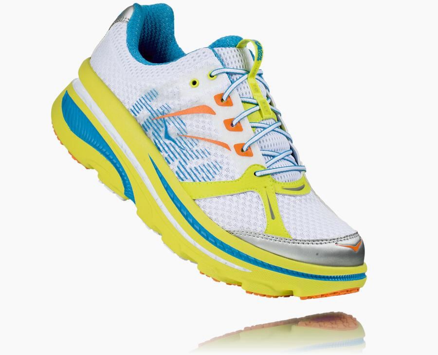 Hoka One One Running Shoes Mens White - Bondi B - 06925ZSJP